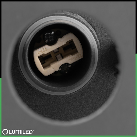 Garten Wandleuchte LED G9 Verstellbar Rund Oben Unten Graphit PYXIS LUMILED