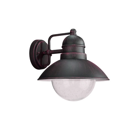 Gartenlampe LED Elevation Wandleuchte DAMASCUS myGarden E27 IP44 Laterne für Down Brown PHILIPS