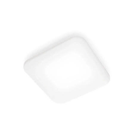 LED-Deckenleuchte Aufbau Einbau 4000K weiß PHILIPS MAUVE 40K LED CEILING SQ 17W