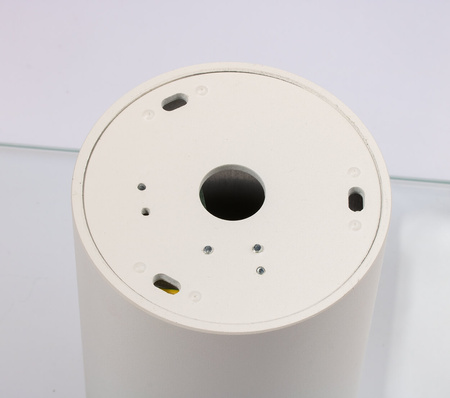 SPOT TUBA Aluminium-Halogen-Anbauleuchte für LED GU10 Rund weiß KIVI KOBI