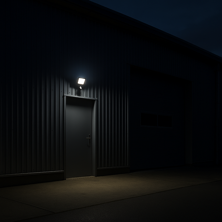 LED-Strahler Halogen-Außenstrahler 30W 3000K 2700lm IP65 mit Bewegungs- und Dämmerungssensor FLOODLIGHT LUX OSRAM