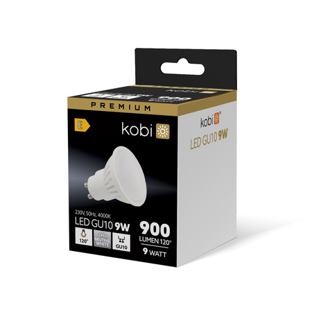 LED GU10 Reflektor Glühbirne 9W 900lm 4000K Neutral 120° Premium Kobi
