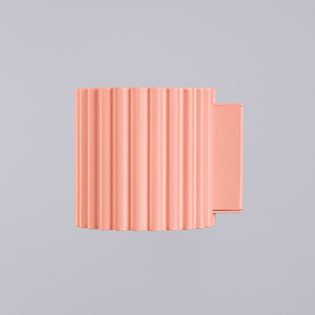 Aufputz G9 Aluminium Pfirsich Aura Deep Space SL.1826 Sollux