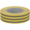 Starkes PVC-Isolierband wasserdicht 15 mm x 0,13 mm gelbgrün 10 m