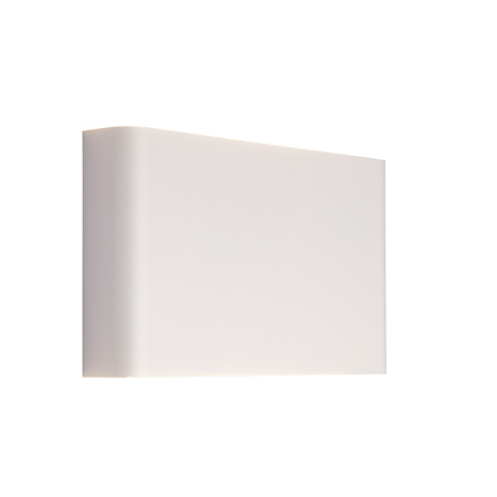 HAGA 9708 Nowodvorski Wandleuchte Weiß 2xG9 Rechteckige Wandleuchte Stahl Modern