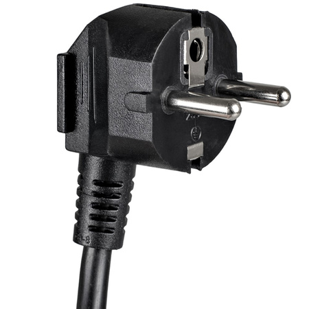 Verlängerungskabel mit Überspannungsschutz 1.5M 5GN Schwarz Steckdosenleiste + Schalter