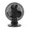 Tischventilator Clip Tragbar Wiederaufladbar USB-C Schwarz Viento Windstar Kobi