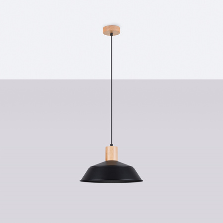 FANO E27 Schwarz Skandinavische Pendelleuchte SOLLUX