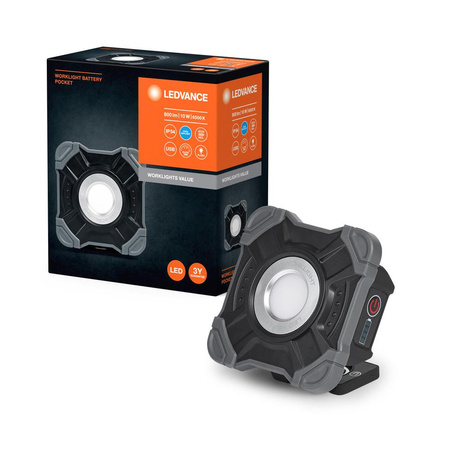 LED-Flutlicht Akku-Arbeitsleuchte 6500K 800lm LEDVANCE Flutlicht