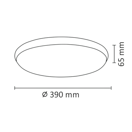 ROMA 40 Deckenleuchte Leuchte LED Deckenleuchte 15W GOLDLUX (ehemals Polux) 2600lm 4000K