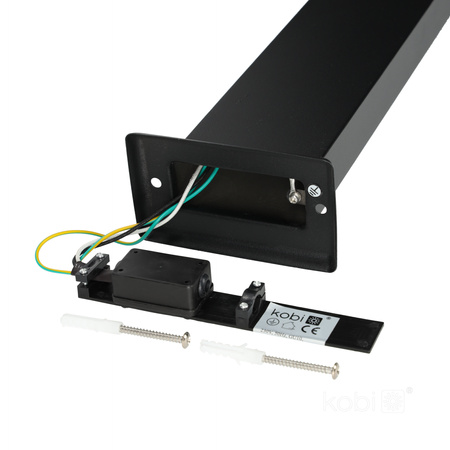 LED-Gartenleuchte QUAZAR 15S GU10 IP44 KOBI Schwarz