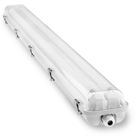 Hermetische Feuchtraumleuchte LED 2x T8, G13 Leuchte IP65 150cm OHLD-258 LUMILED