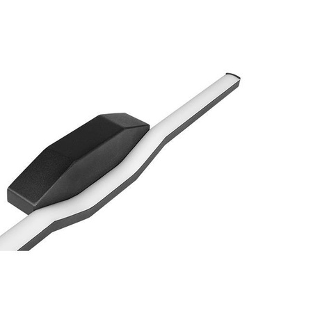 Wandleuchte LED Aufbauleuchte 10W 1340lm 4000lm neutralweiß 110° Schwarz Mila Masterled