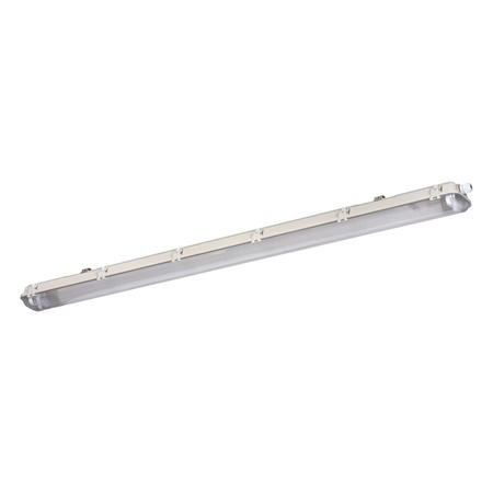 Schwer entflammbare LED DICHT PI 2x G13 36W IP65 grau 127cm KANLUX