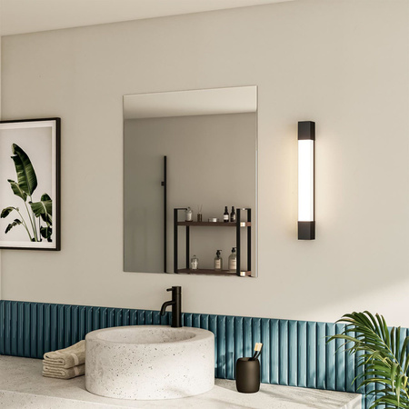 LED Spiegelbeleuchtung 5W 730lm 2700K 44cm IP44 Schwarz Rover Philips