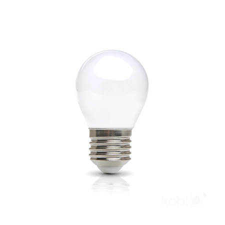 LED-Lampe E27 Ball 4W 450lm 3000K Warm 360° Filament Line Kobi