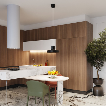 Hängelampe E27 Schwarz BILO Crimson SL.1703 Sollux