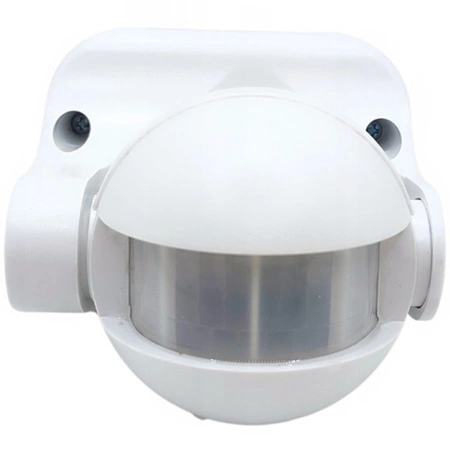 PIR-Bewegungs- und Dämmerungssensor 180° 12m IP44 Weiß