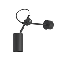 EYE 6842 Nowodvorski Wandleuchte Schwarz GU10Wandleuchte Rohr Beweglicher Arm Stahl Minimalistisch