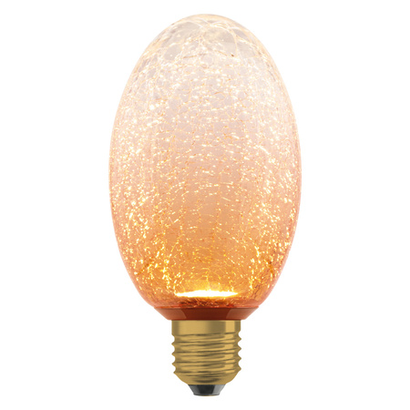 LED-Lampe E27 Oval Frost 3.5W 300lm 2700K Warm Dekorativ Orange Osram