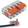 WAGO 221-615 Quick Connect Installationsverbinder für KABEL 5x0,5-6mm