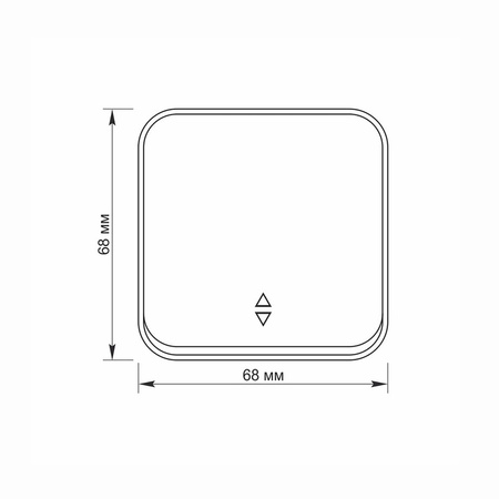 Lichtschalter 1fach 10A Aufputz Schwarz BINERA VIDEX