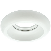 Helios GOLDLUX (Polux) Gips-Deckeneinbauleuchte rund mattweiß MR16