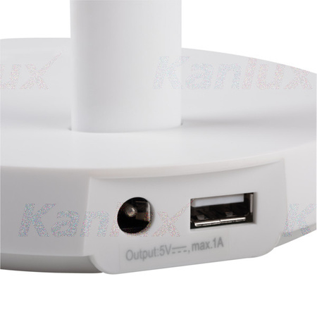 LED-Schreibtischlampe Weiß REXAR 7W 3000-6500K Kanlux