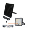 Outdoor Solar LED Fluter 10W 1500lm 4000lm Neutral 120° mit Bewegungs- und Dämmerungssensor IP65 Schwarz MHCS Kobi