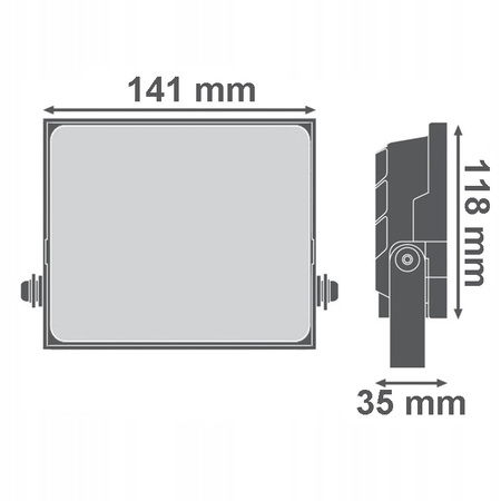 LED Strahler 30W 6500K 2700lm IP65 Ecolight
