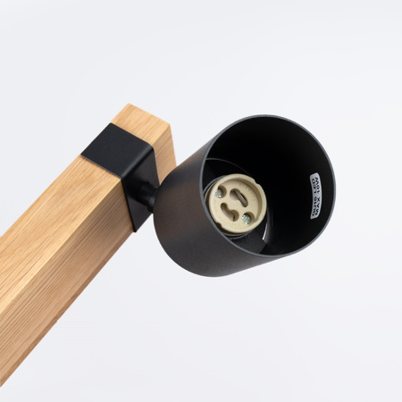 FAGER Deckenleuchte 3xGU10 Reflektor Moving Black Skandinavisch SOLLUX