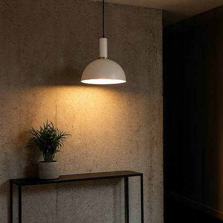 Masterled Koko Weiß Kupfer E27 Hängeleuchte