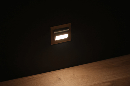 DECORUS Treppenleuchte LED-Lampe 1,2W Messing ProVero Neutral 4000K 12V DC