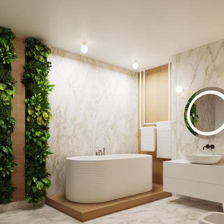 Badezimmer Deckenanbauleuchte G9 Rund Weiß Modern Matt IP44 Halo Sollux