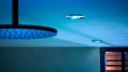 LED Xamento 3x 4.2W IP44 CCT RGB Kreisförmig PHILIPS HUE Bluetooth Badeinbauleuchte