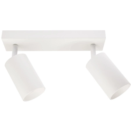 QUALIS SPOT Deckenleuchte Reflektor Halogenleuchte 2xGU10Weiß