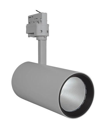 LED-Schienenlicht-Reflektor 55W 4200lm 4000K Neutral 3-Phasen einstellbar grau Schienenlicht Ledvance
