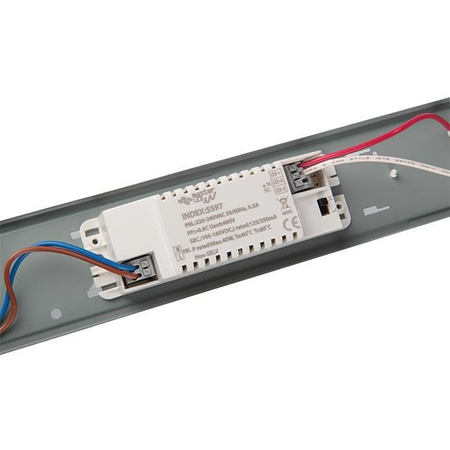 LED-Linienanbauleuchte 40W 5200lm 4000K Neutral 120° Weiß IP65 120cm Masterled