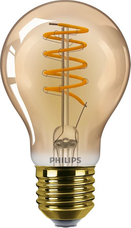 LED Lampen E27 A60 4W = 25W 250lm 1800K Warm Filament Amber PHILIPS Dimmbar