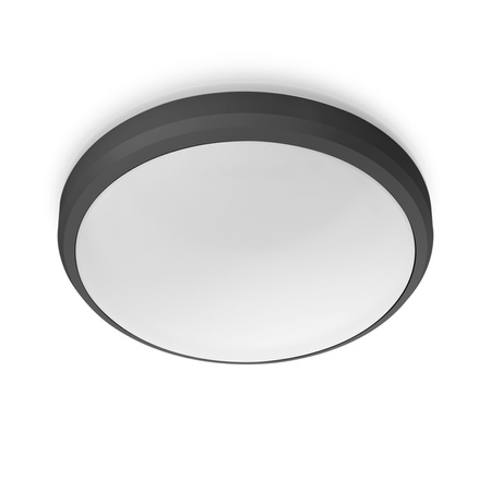 LED-Außendecken-Gartenleuchte DORIS myGarden 6W 2700K IP54 Wandleuchte Schwarz PHILIPS