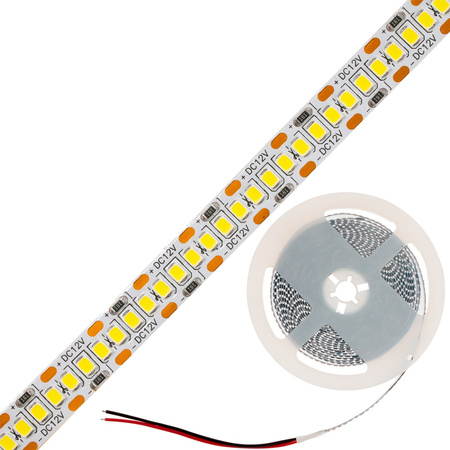 LED-Strip, LED-Streifen 12V 120W 1200LED 2835 10mm 5m warm LUMILED