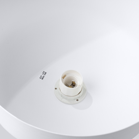 MARION E27 Weiß Skandinavische Pendelleuchte SOLLUX