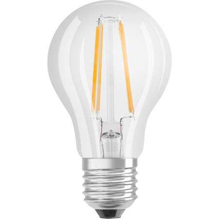 LED-Lampe E27 A60 5.8W = 60W 806lm 4000K Neutral 300° CRI90 Glühfaden Dimmbar OSRAM SUPER STAR+