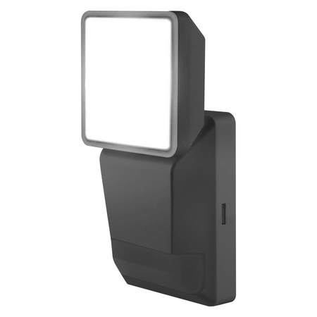 LED-Fluter 8W 750lm 4000K IP55 Grau mit Bewegungs- und Dämmerungssensor LEDVANCE Pro Spot Endura