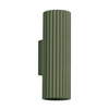 Wandleuchte Wandleuchte Reflektor Tuba Spot 2x GU10 Olive Carbon Deep Space SL.1657 Sollux