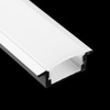 Aluminium LED-Profil KM39, 2m Silber LUMILED