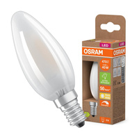 LED-Lampe B35 Kerze E14 2.9W = 40W 470lm 2700K Warm 300° Dimmbar CLASSIC ENERGY EFFICIENCY Osram