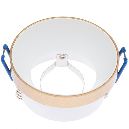 Halogen-Deckenleuchte SIMEN DSO MR16 GU10 gold-weiß Kanlux