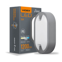 Gartenlampe Elevation Wandleuchte LED PLAFON 15W 5000K DANA VIDEX