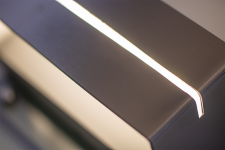 LED-Gartenlampe beleuchtete Hausnummer Türerhöhung Wandleuchte 6W IP54 Silber Volteno